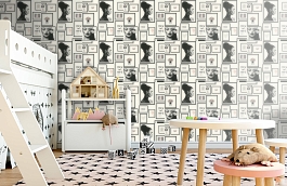 Обои 36918-1 фото в интерьере детская превью