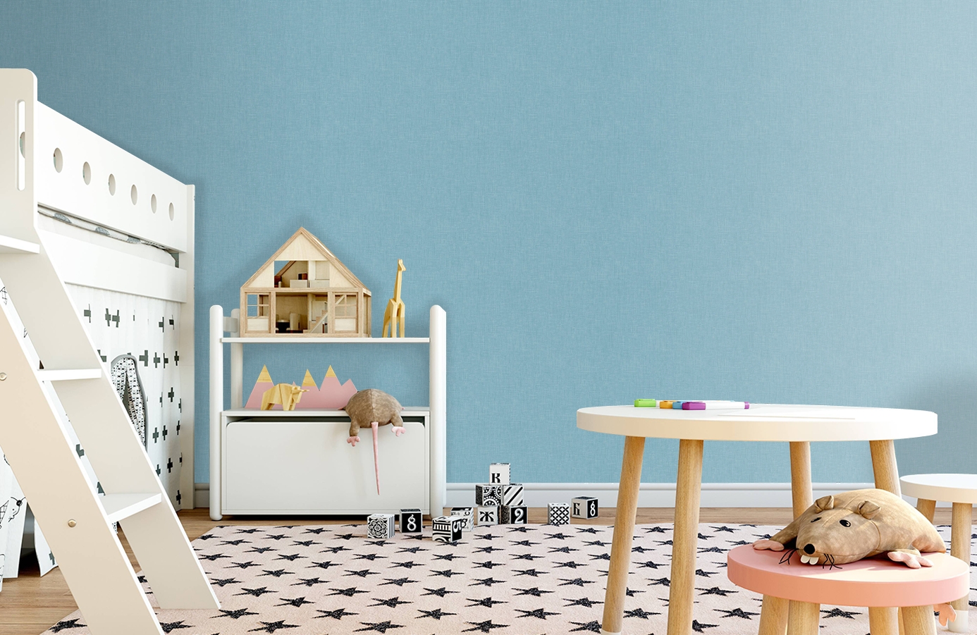 Обои 36925-8 фото в интерьере детская