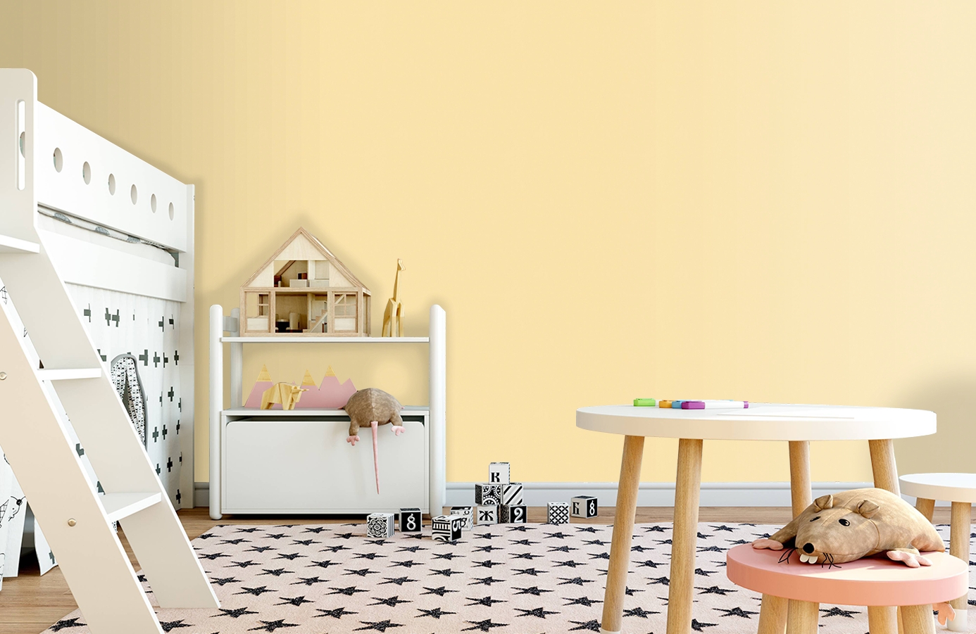 Обои 36932-6 фото в интерьере детская