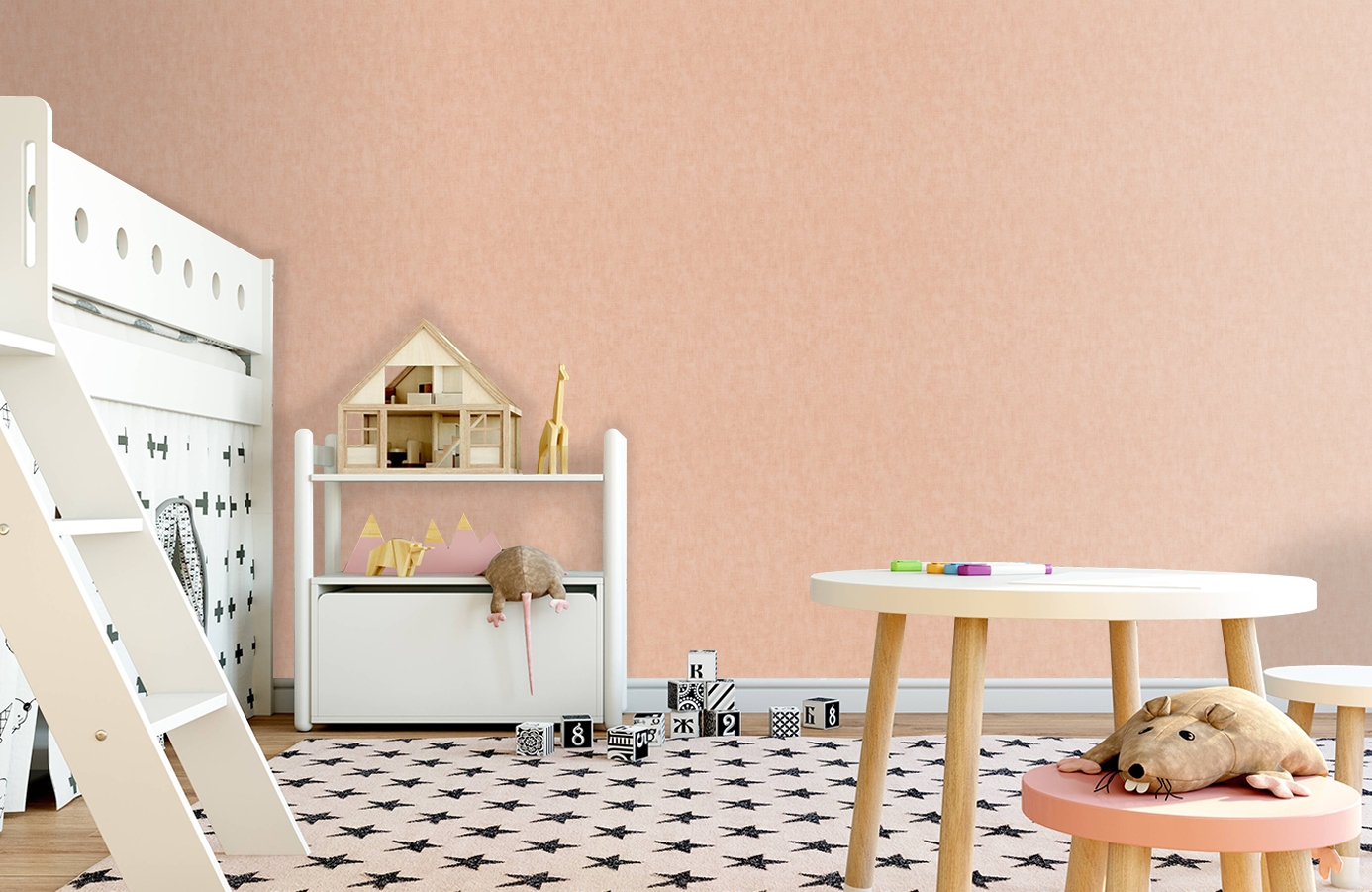 Обои 37535-7 фото в интерьере детская Обои 37535-7 фото в интерьере детская