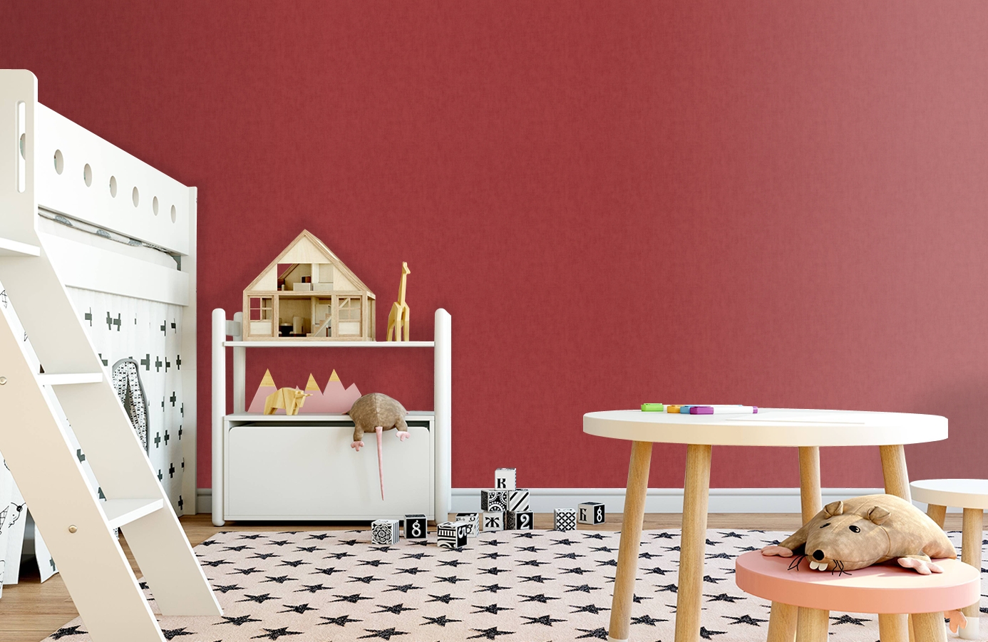 Обои 37536-5 фото в интерьере детская Обои 37536-5 фото в интерьере детская