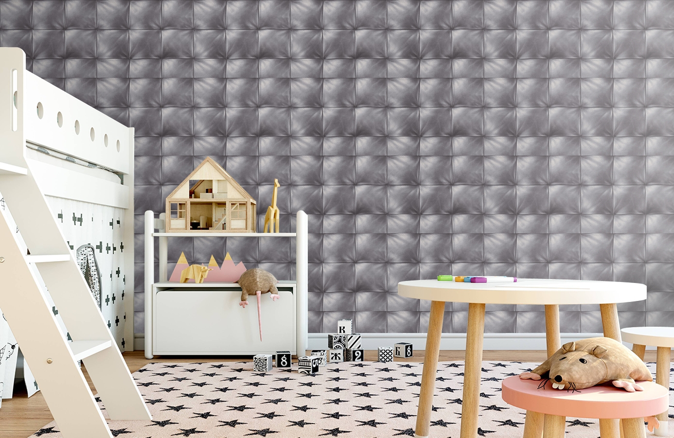 Обои 95999-2 фото в интерьере детская