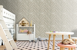 Обои Parquet Ash PQ03 фото в интерьере детская превью