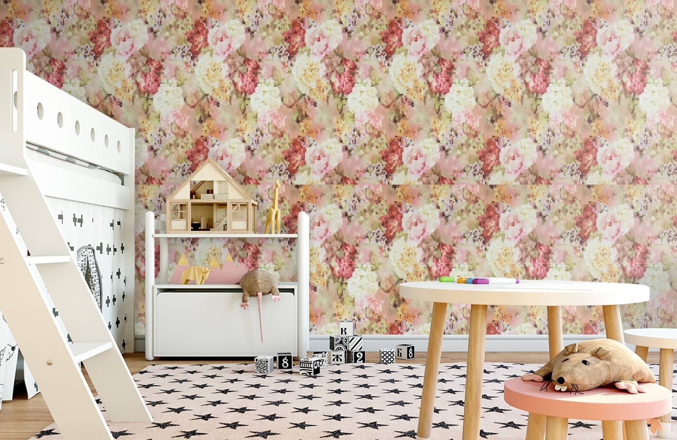 Обои 218221 фото в интерьере детская