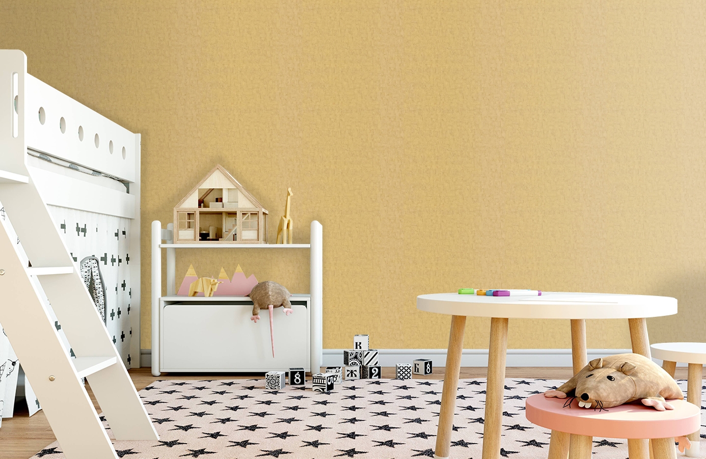 Обои 220080 фото в интерьере детская Обои 220080 фото в интерьере детская
