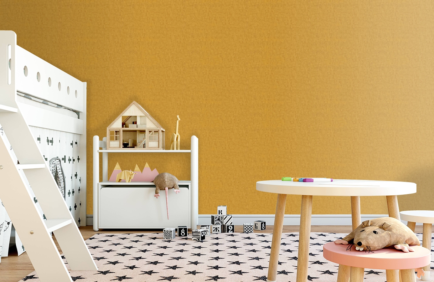 Обои 220081 фото в интерьере детская Обои 220081 фото в интерьере детская