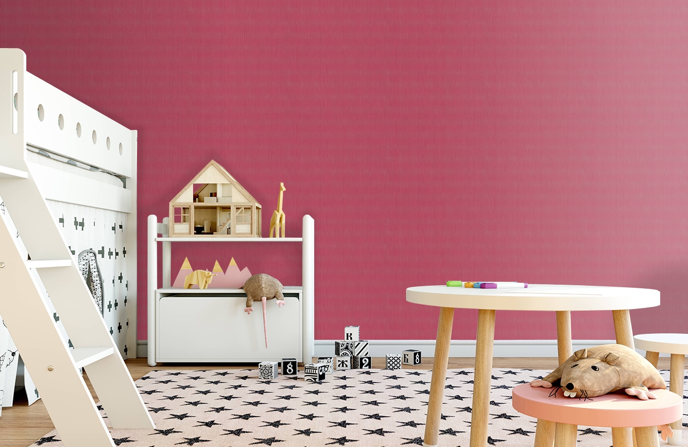 Обои 220432 фото в интерьере детская Обои 220432 фото в интерьере детская