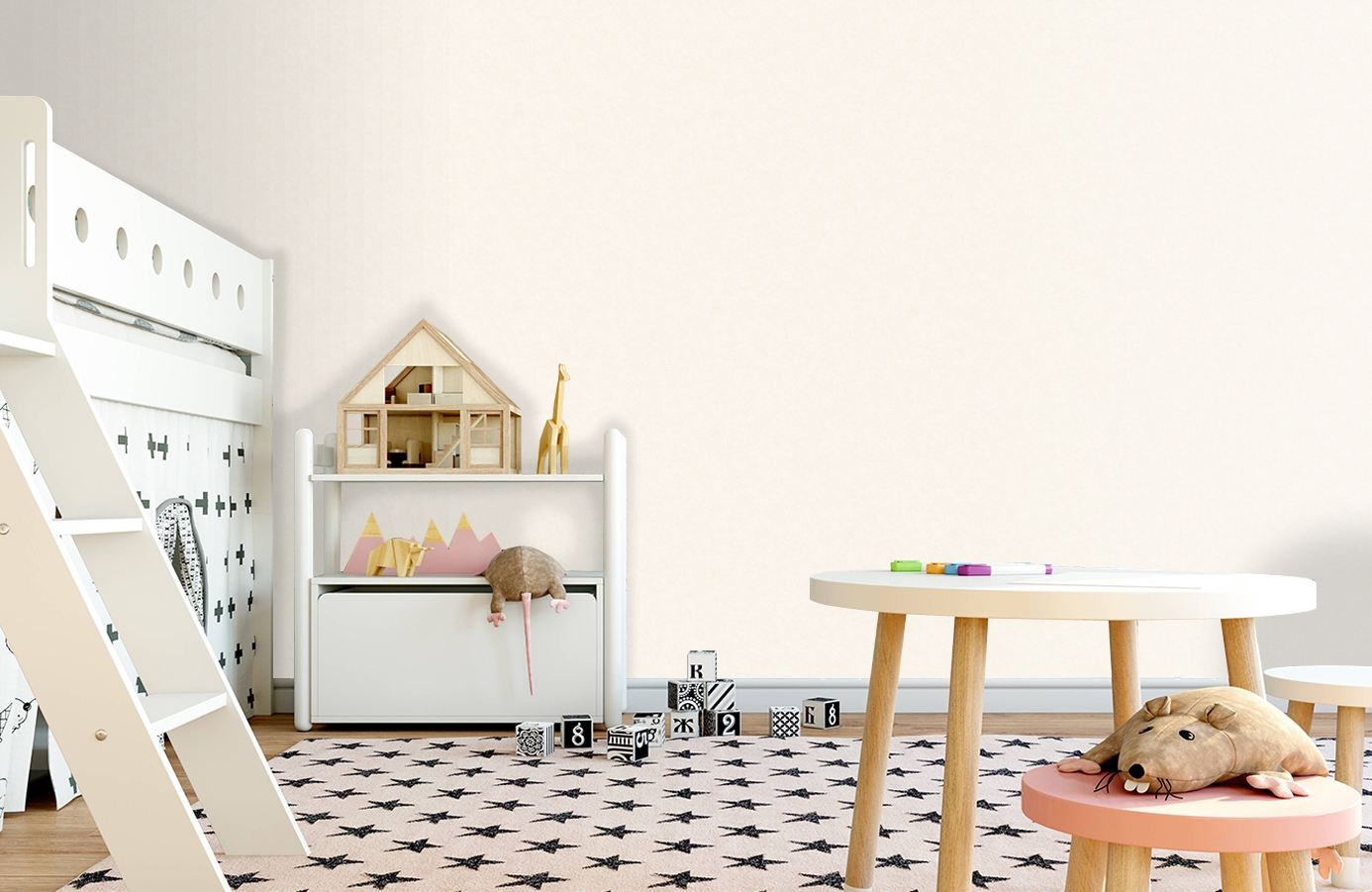 Обои 33550 фото в интерьере детская