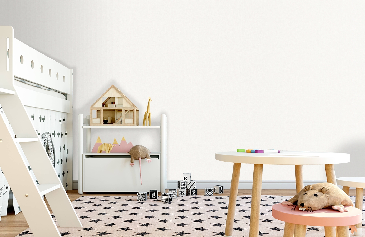 Обои 33553 фото в интерьере детская