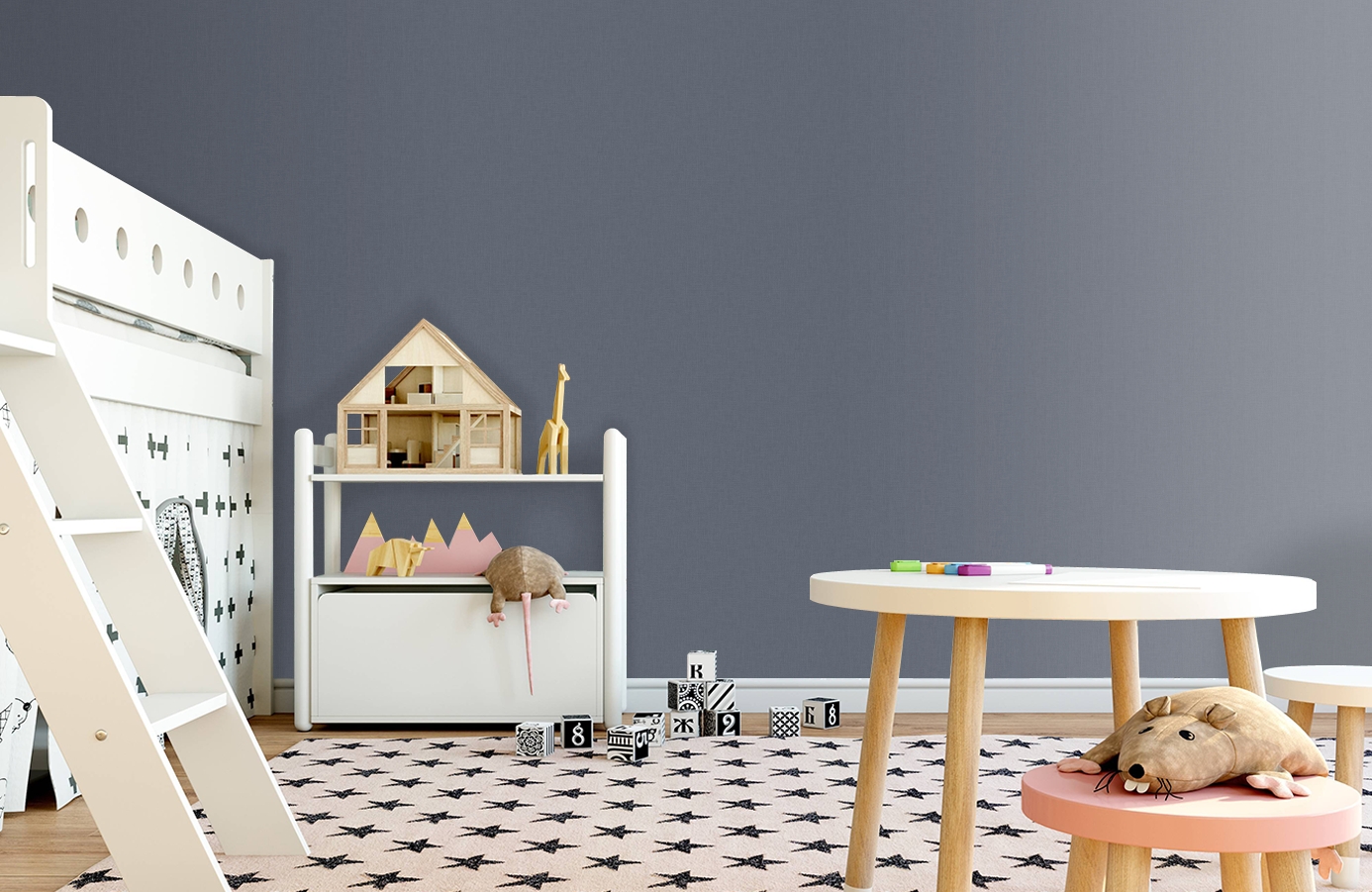 Обои 38660 фото в интерьере детская