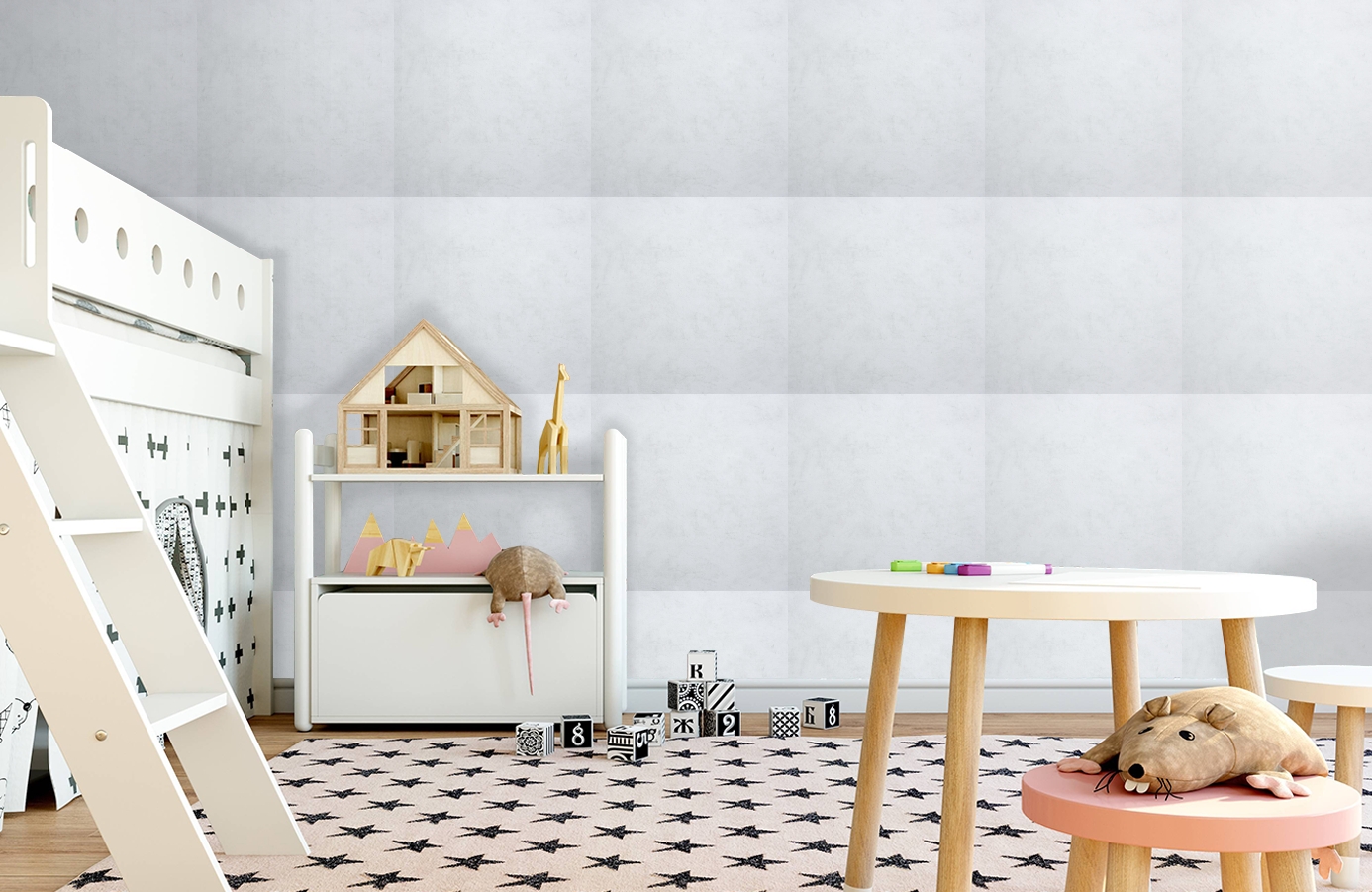 Обои 48804 фото в интерьере детская