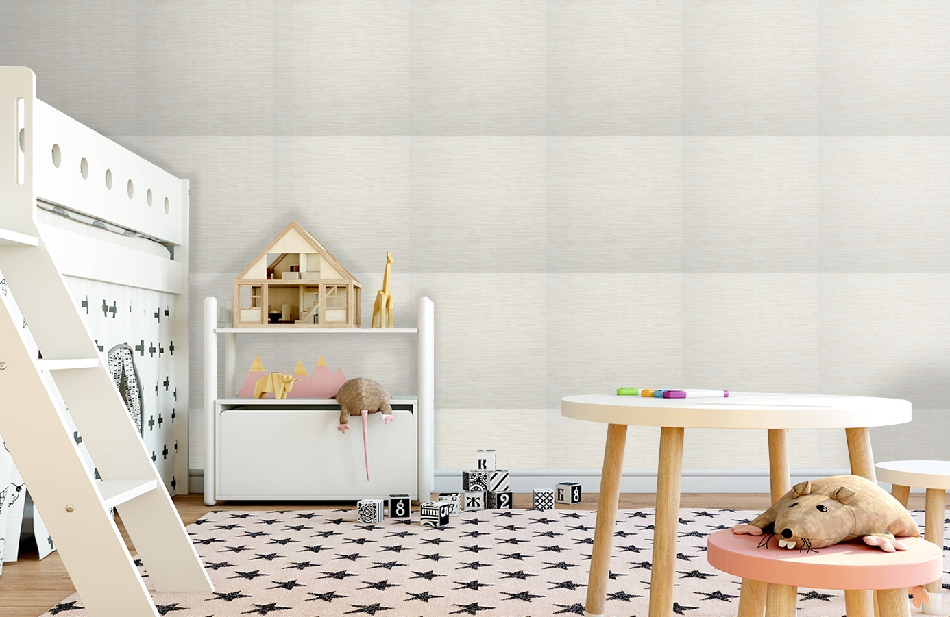 Обои 48842 фото в интерьере детская