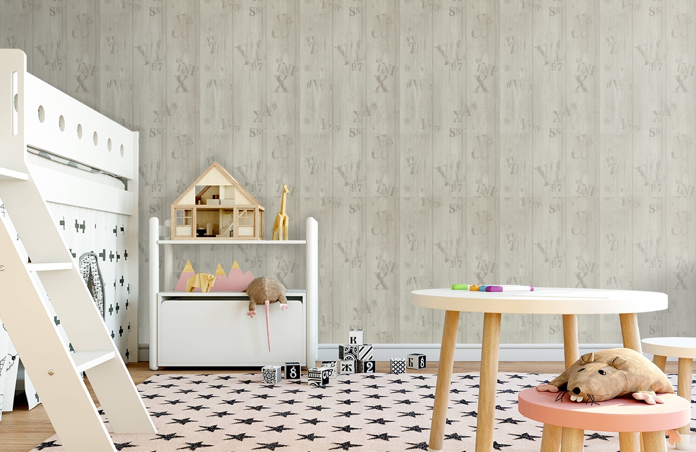 Обои 49741 фото в интерьере детская