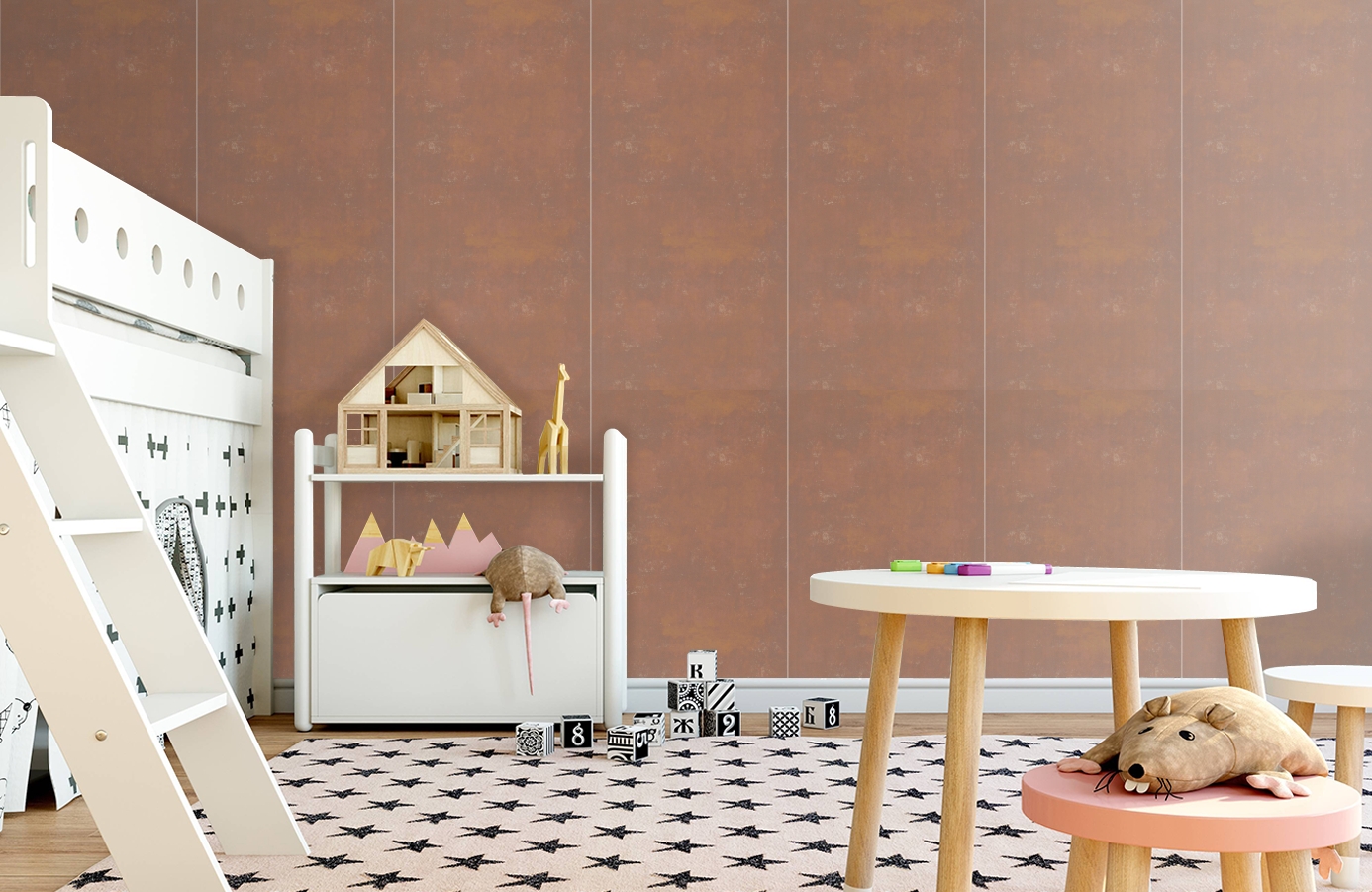 Обои 49821 фото в интерьере детская