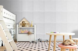 Обои Brushed 12-Aluminium фото в интерьере детская превью