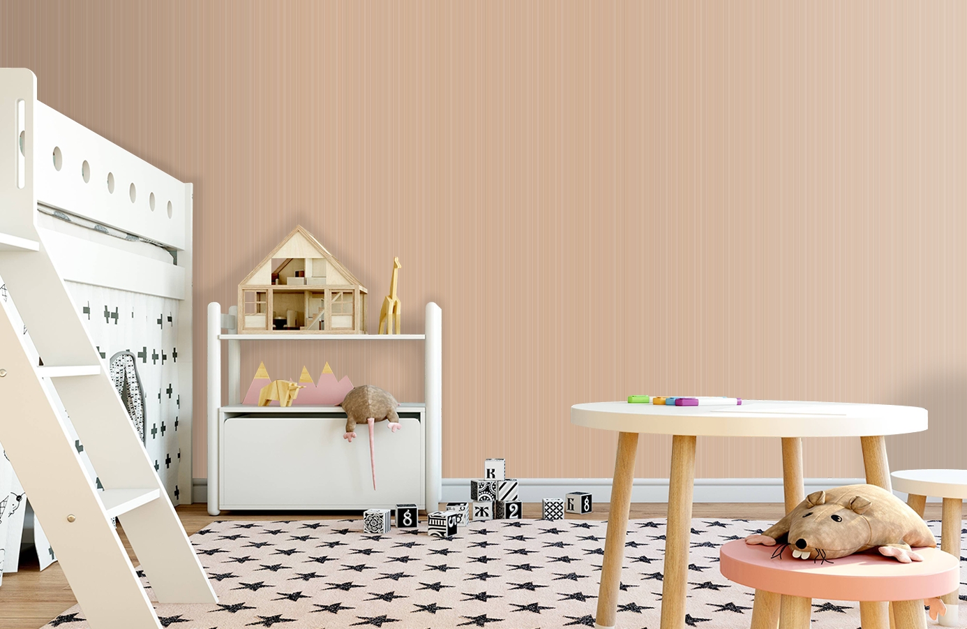 Обои 114912 фото в интерьере детская