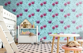 Обои 128020 фото в интерьере детская превью