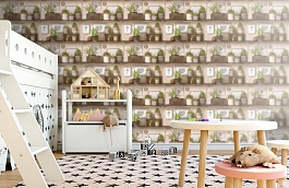 Обои 2016-02 фото в интерьере детская превью