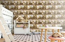 Обои 2016-05 фото в интерьере детская превью