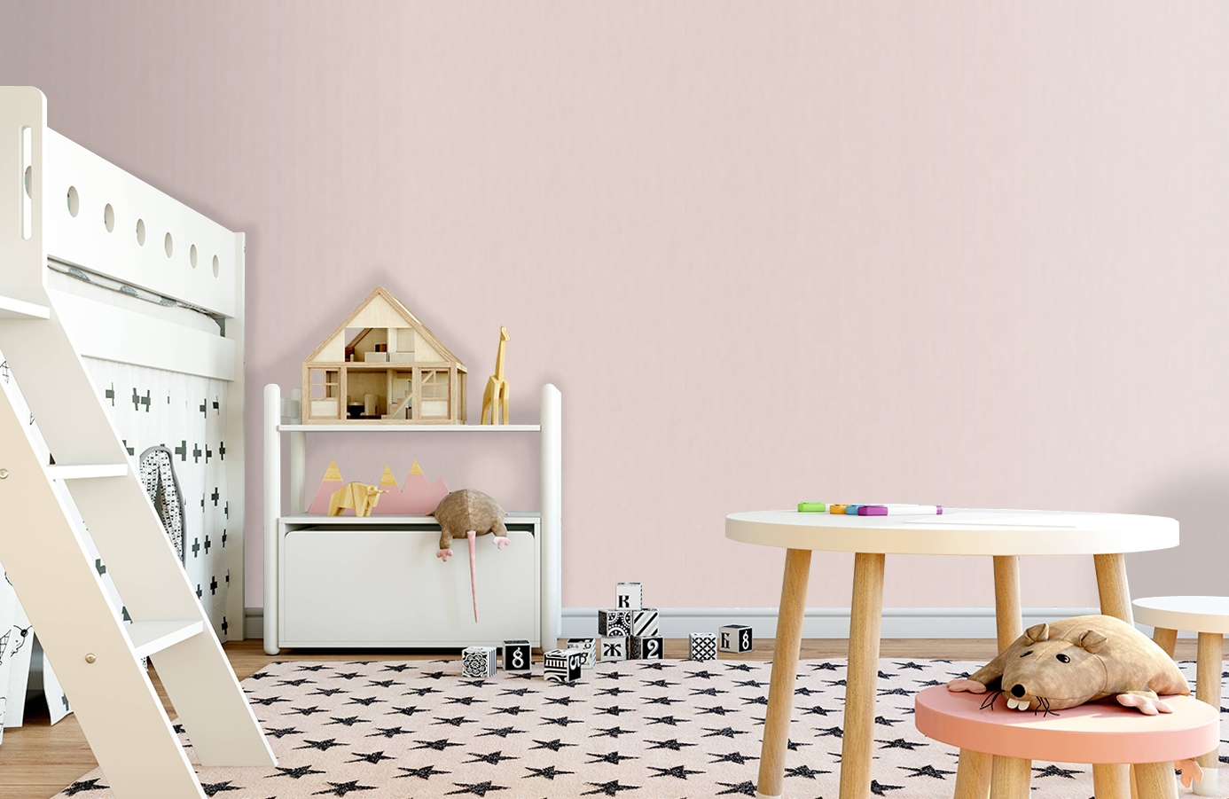 Обои 9356 фото в интерьере детская