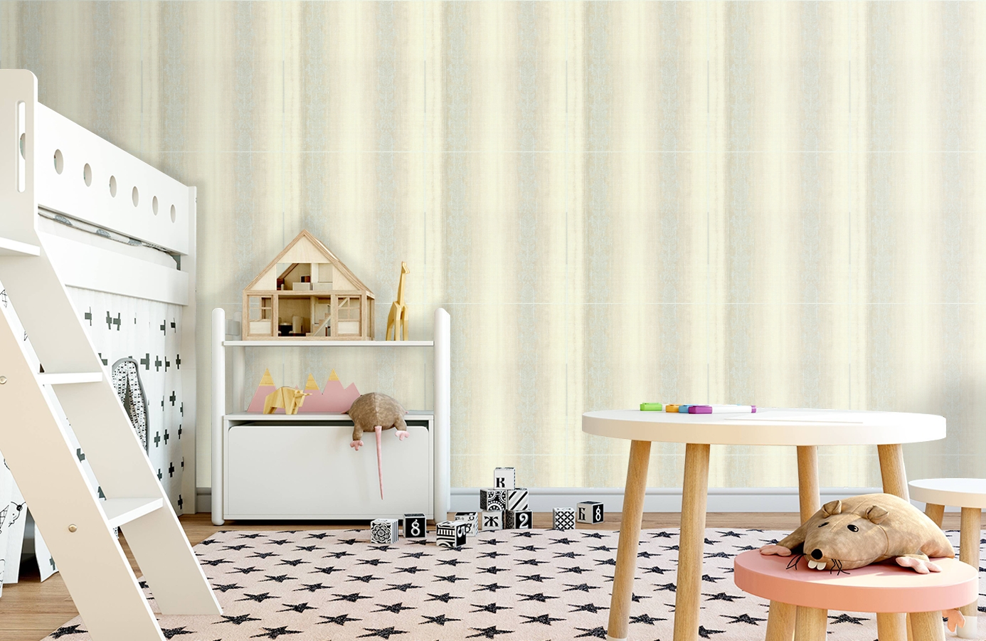 Обои FD812501 фото в интерьере детская