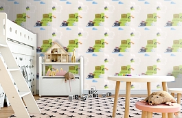 Обои DL21140 фото в интерьере детская превью