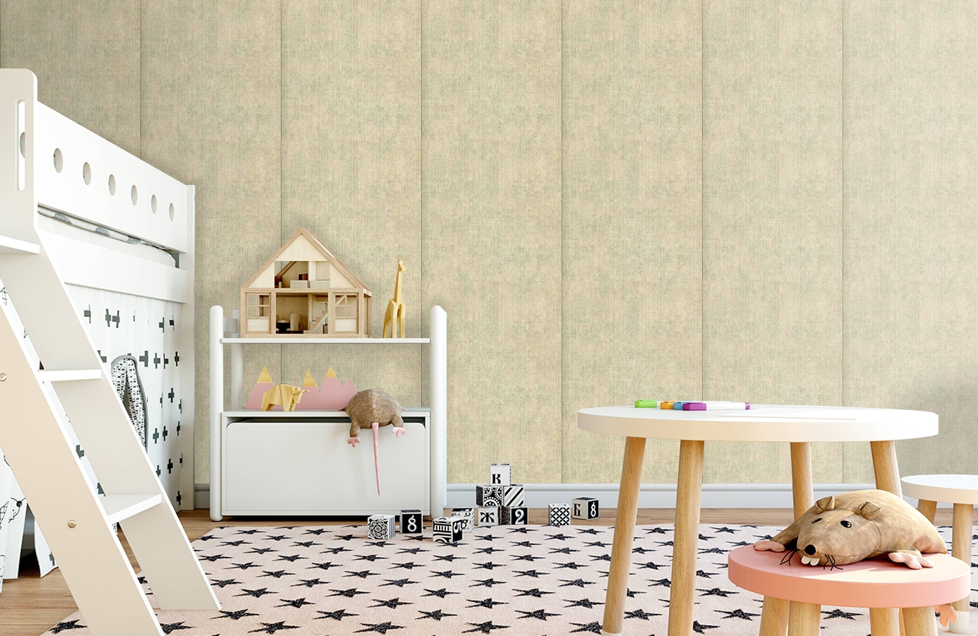 Обои FD20324 фото в интерьере детская