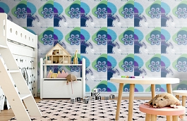 Обои 512-4 фото в интерьере детская превью