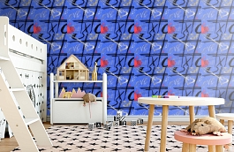 Обои 516-4 фото в интерьере детская превью