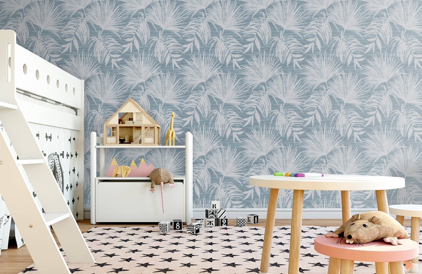 Обои 65533 фото в интерьере детская