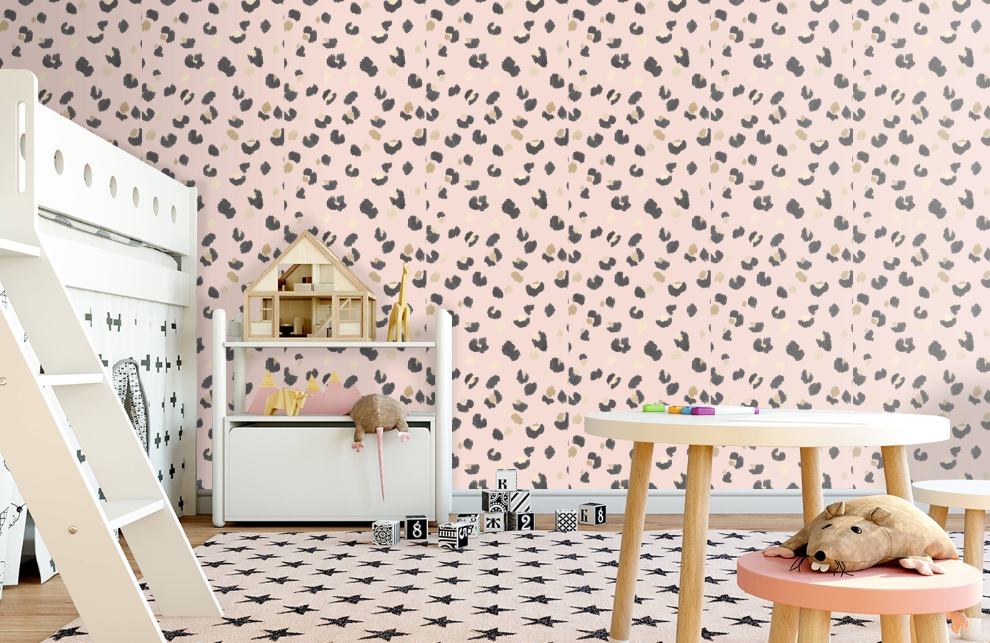 Обои 91073 фото в интерьере детская