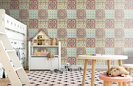 Обои BA2504 фото в интерьере детская превью