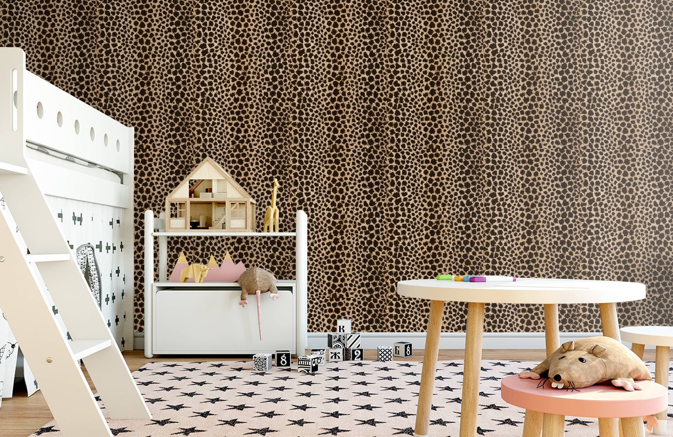 Обои BW45078-4 фото в интерьере детская