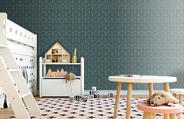 Обои JF3001 фото в интерьере детская превью
