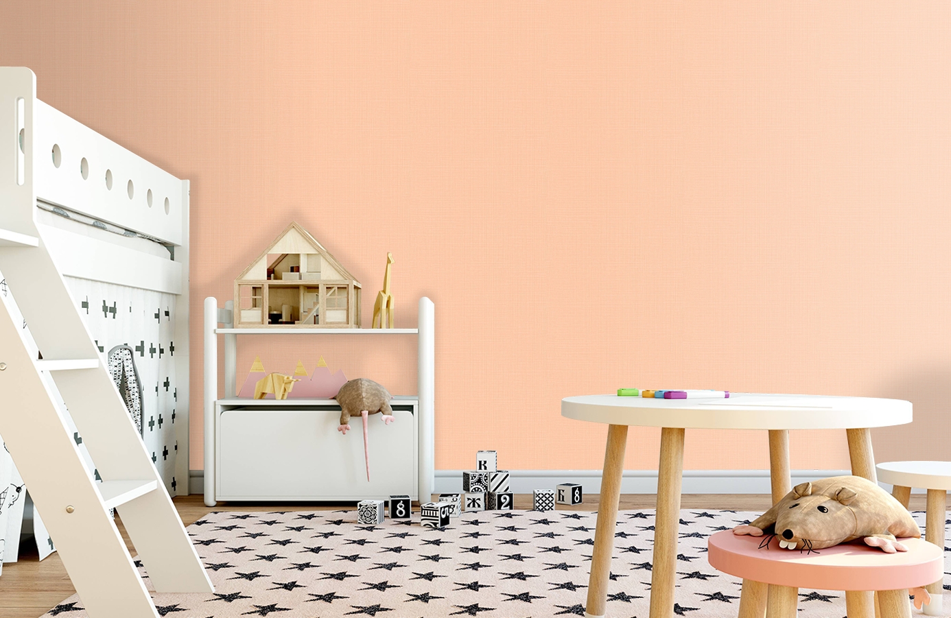 Обои JR1004 фото в интерьере детская