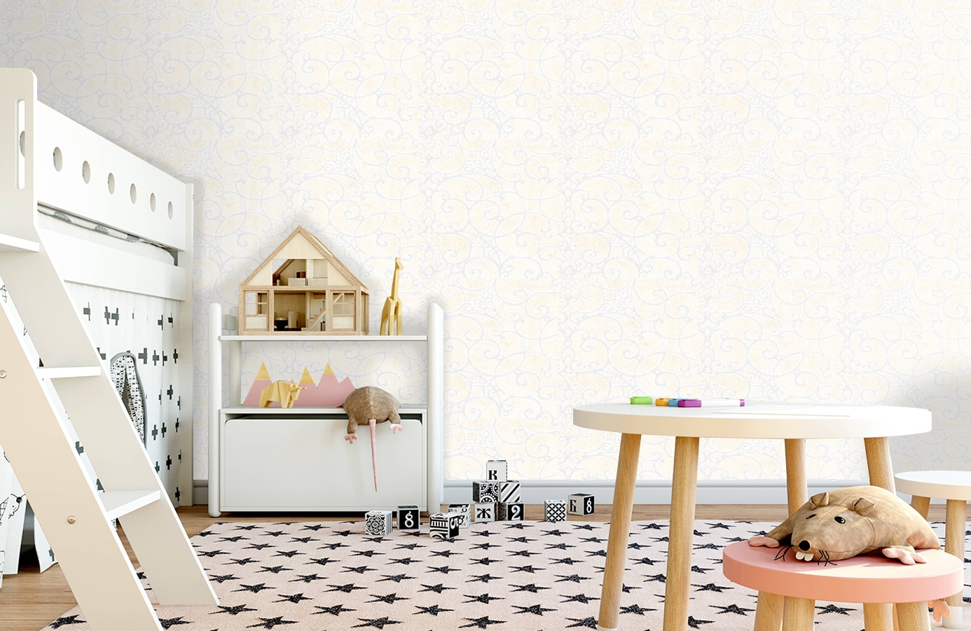 Обои 56816 фото в интерьере детская