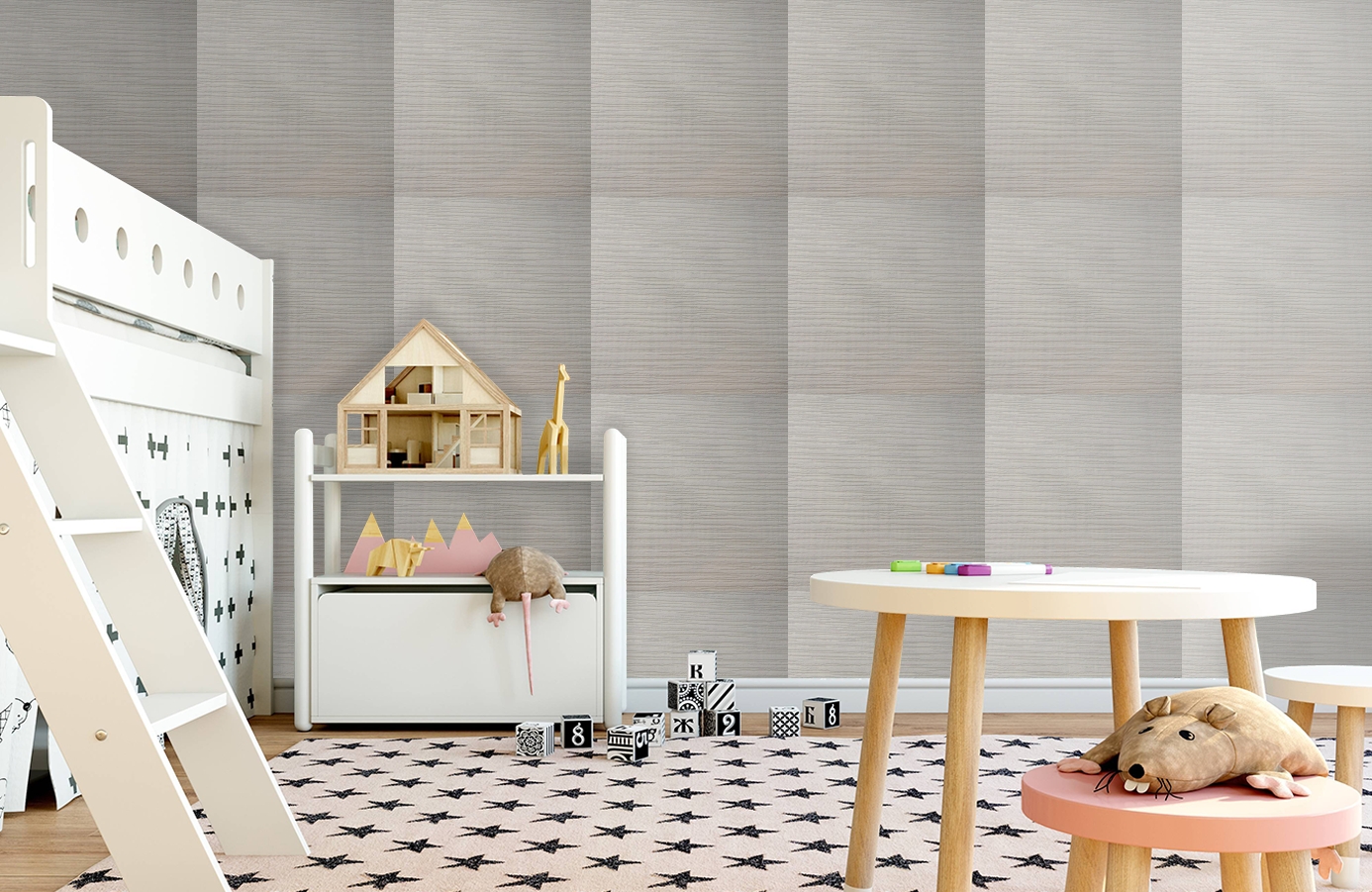 Обои 9420 фото в интерьере детская