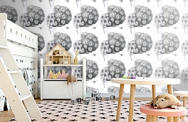 Обои 1936-901 фото в интерьере детская превью