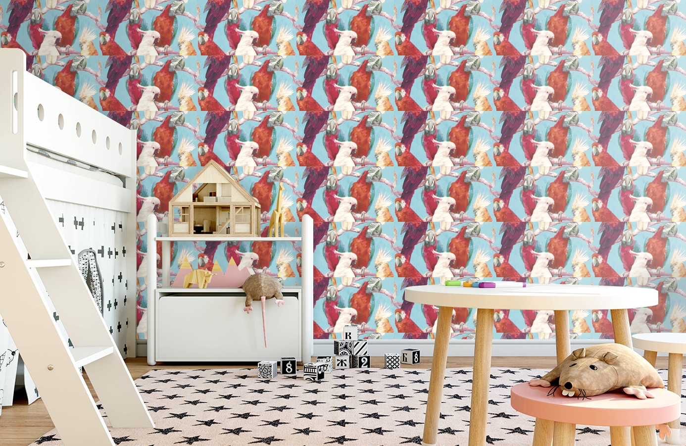 Обои 803112 фото в интерьере детская