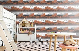 Обои 5276-1 фото в интерьере детская превью