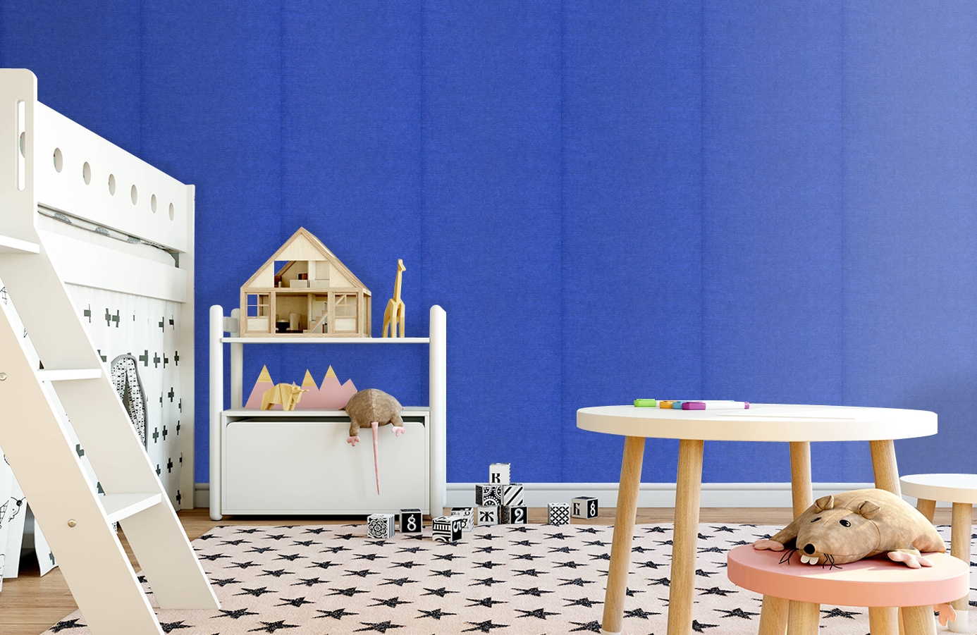 Обои 72221133 фото в интерьере детская
