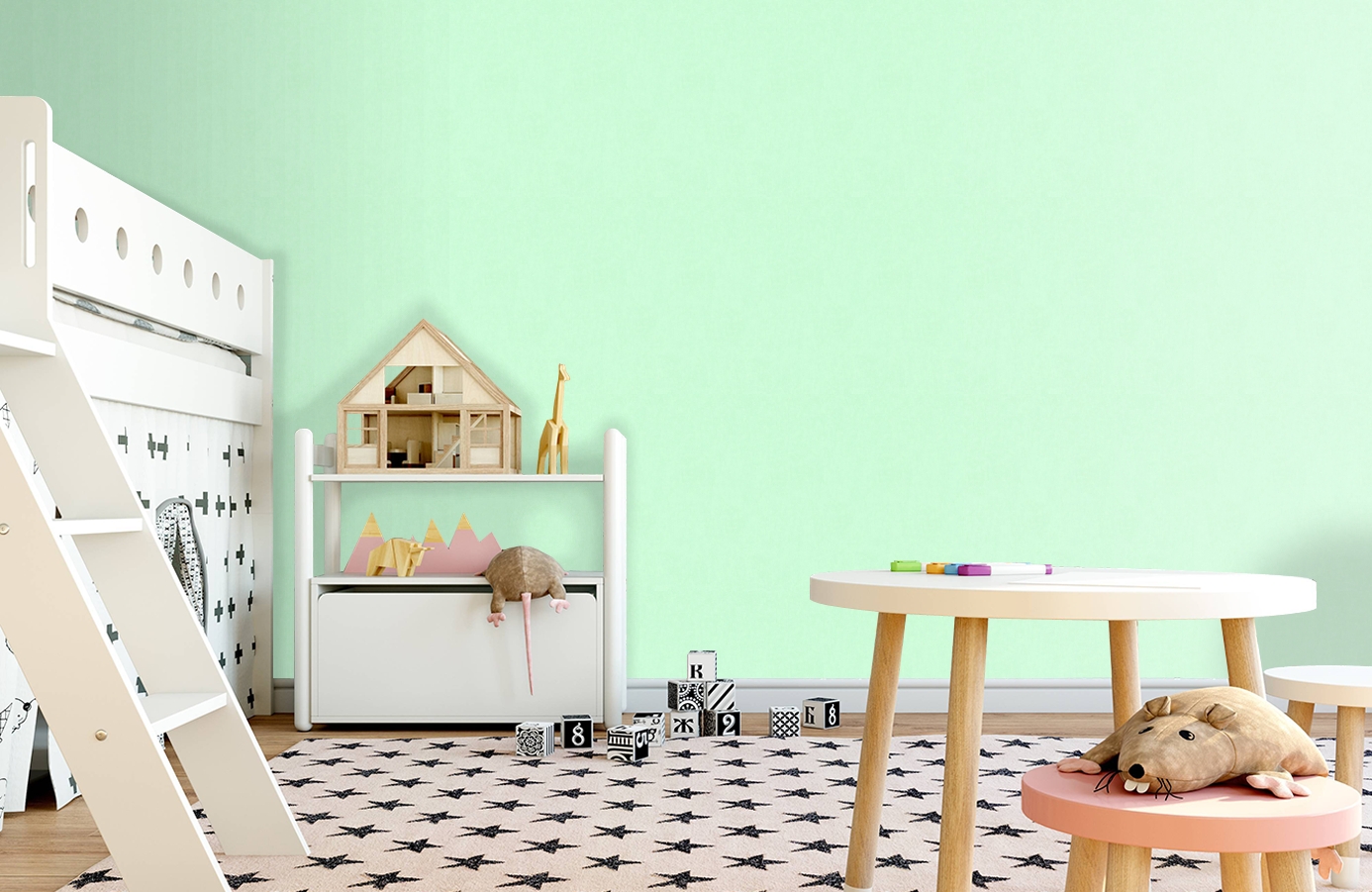 Обои 35834-1 фото в интерьере детская Обои 35834-1 фото в интерьере детская