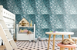 Обои 1328-40 фото в интерьере детская превью