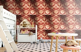 Обои 1330-14 фото в интерьере детская превью