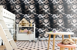 Обои 1330-21 фото в интерьере детская превью