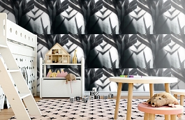 Обои 1331-37 фото в интерьере детская превью