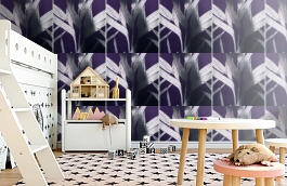 Обои 1331-51 фото в интерьере детская превью