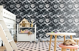 Обои 1332-36 фото в интерьере детская превью