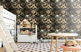 Обои 1766-15 фото в интерьере детская превью