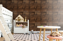 Обои Colonial Leather CO03 фото в интерьере детская превью